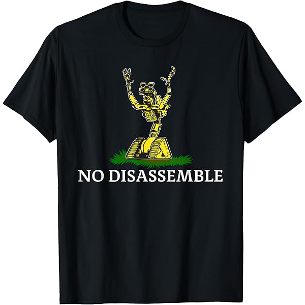 Amazon.com: Vintage Funny Quote No Disassemble Apparel Vintage